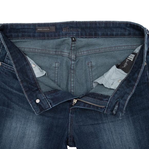 Kut From The Kloth Jessica Dark Wash High Rise Straight Leg Jeans Size 4 - Picture 4 of 8